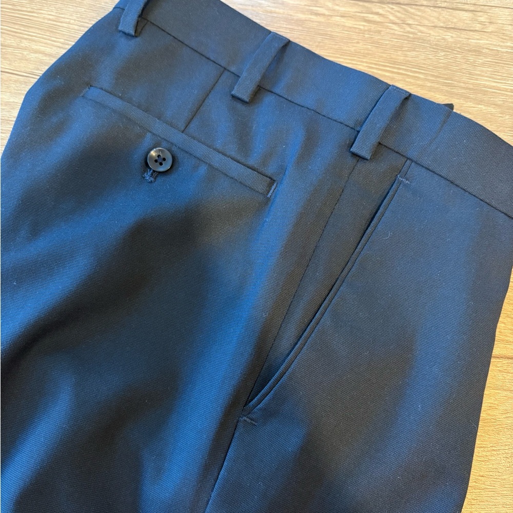 Nordstrom Navy Flat Front Men's slacks